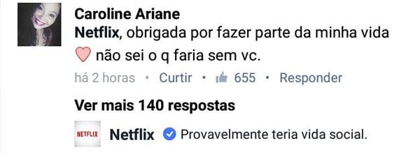 Você está louca, querida', diz Netflix a filho de Bolsonaro